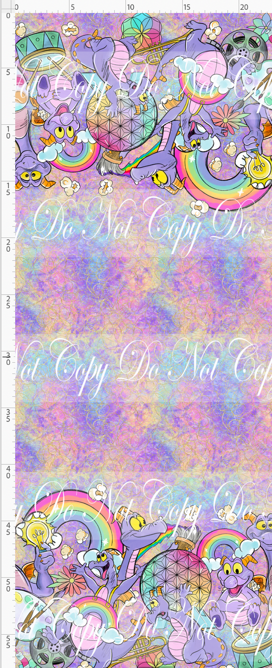 Imagination Dragon - Double Border - REGULAR SCALE