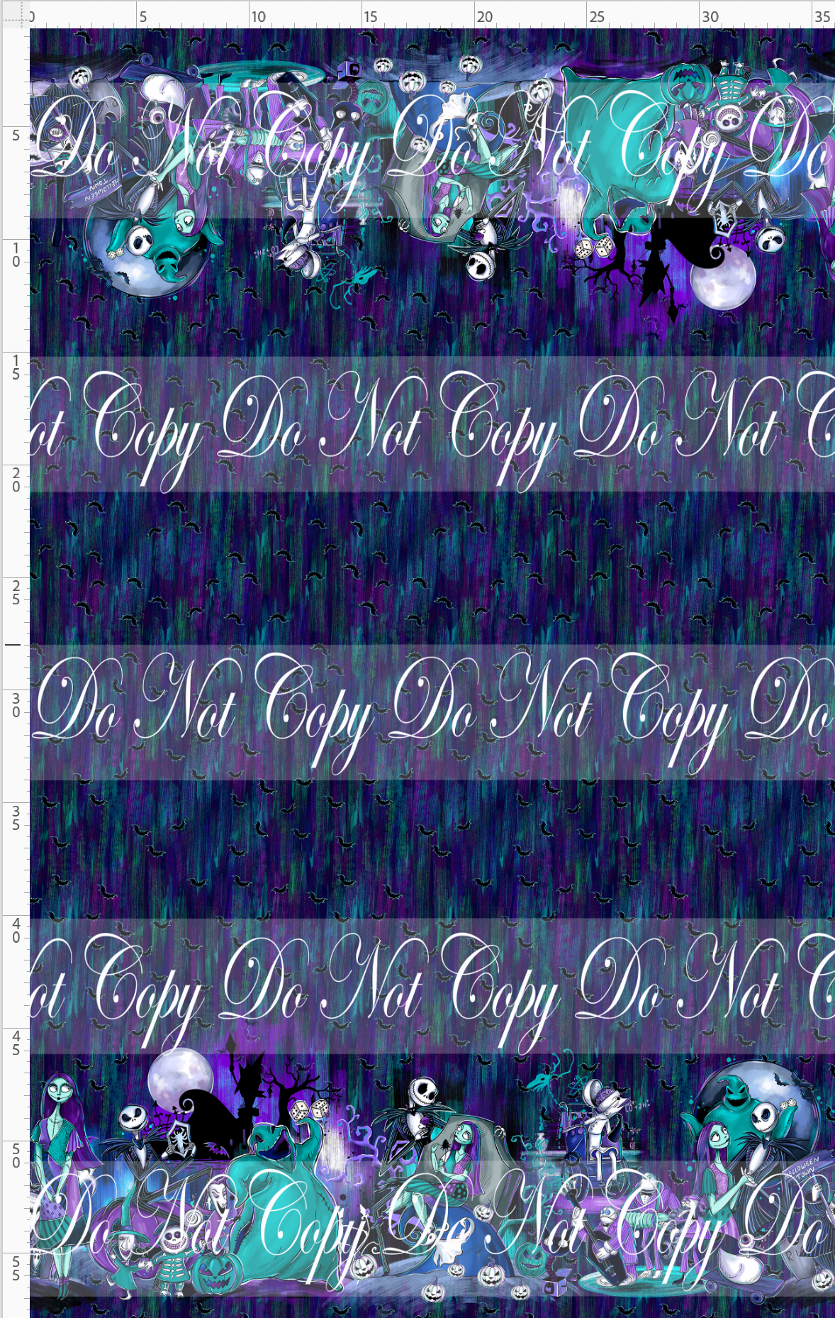 Jewel Tone NBC-double border