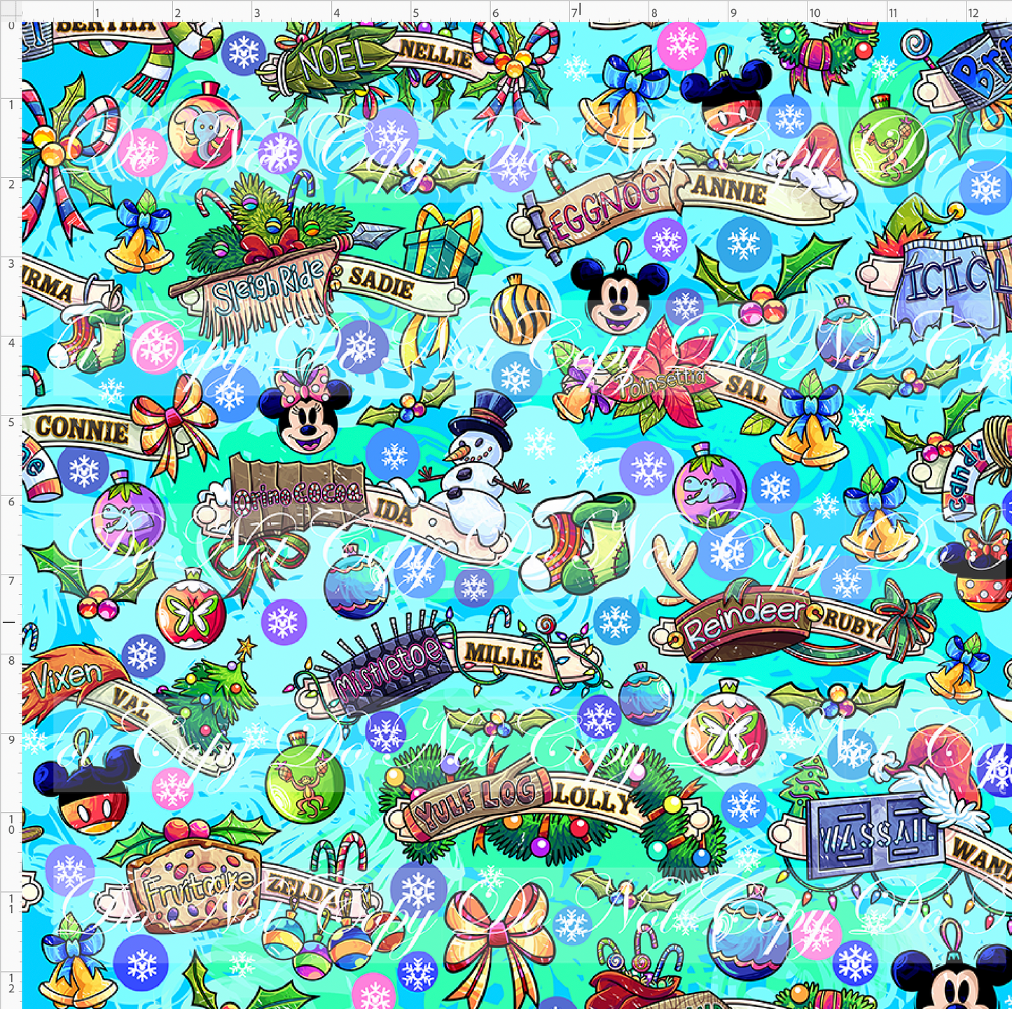 Jingle Cruise - boat names - regular scale