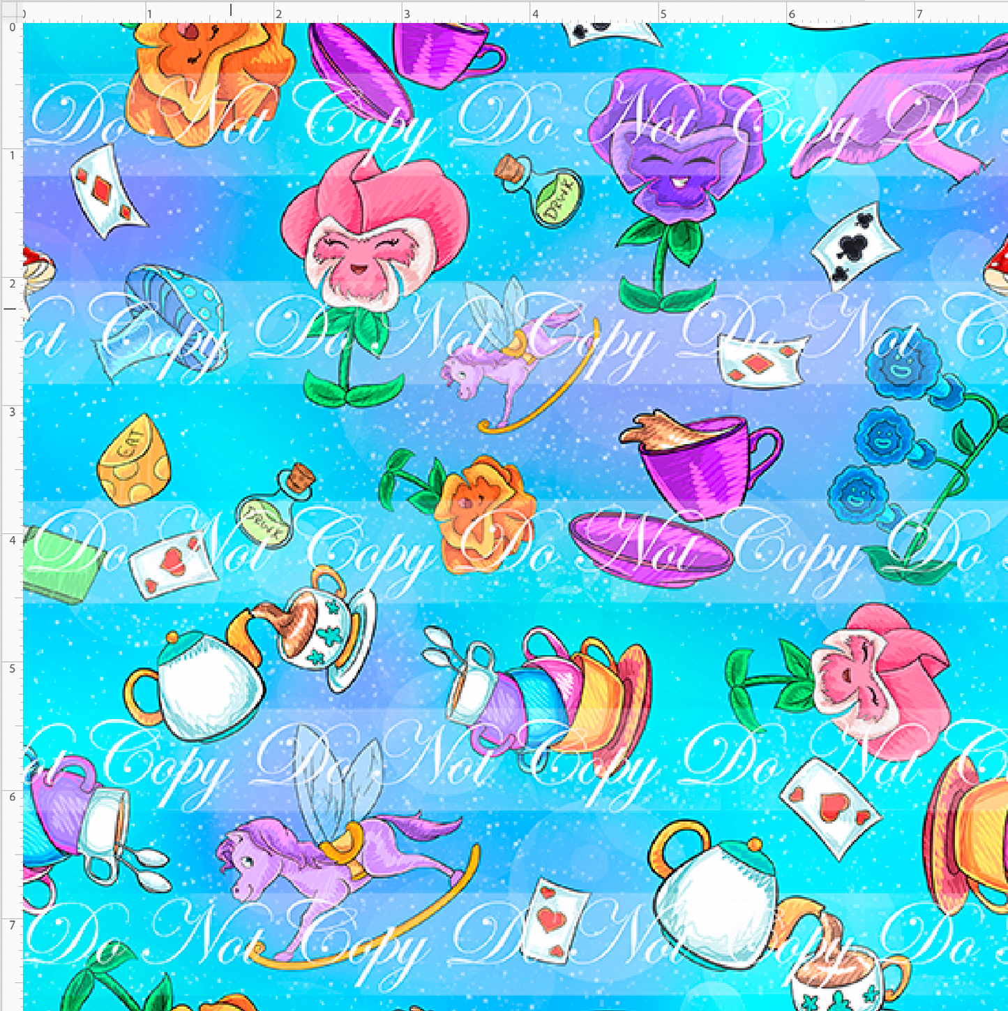 Journey into the Curious World - Coordinate - Teal