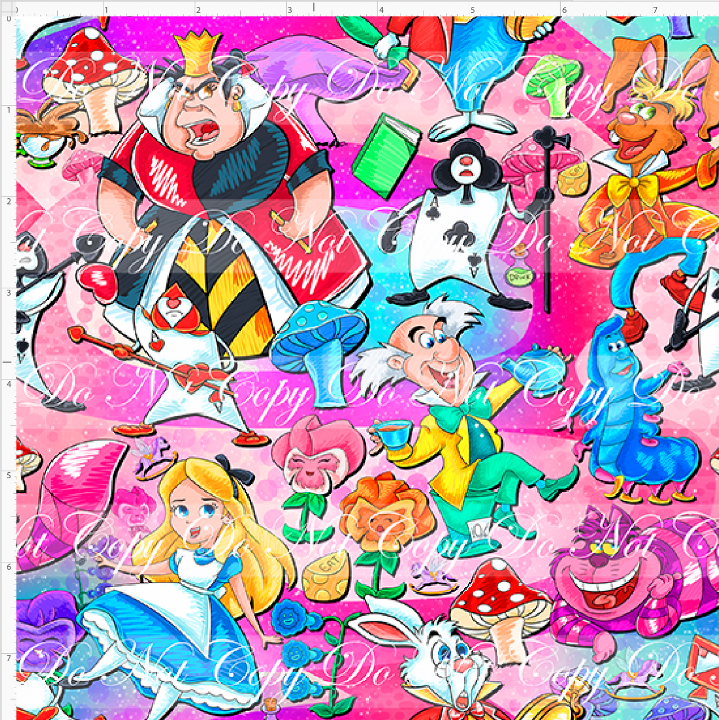 Journey into the Curious World - Main - Regular Scale - Pink