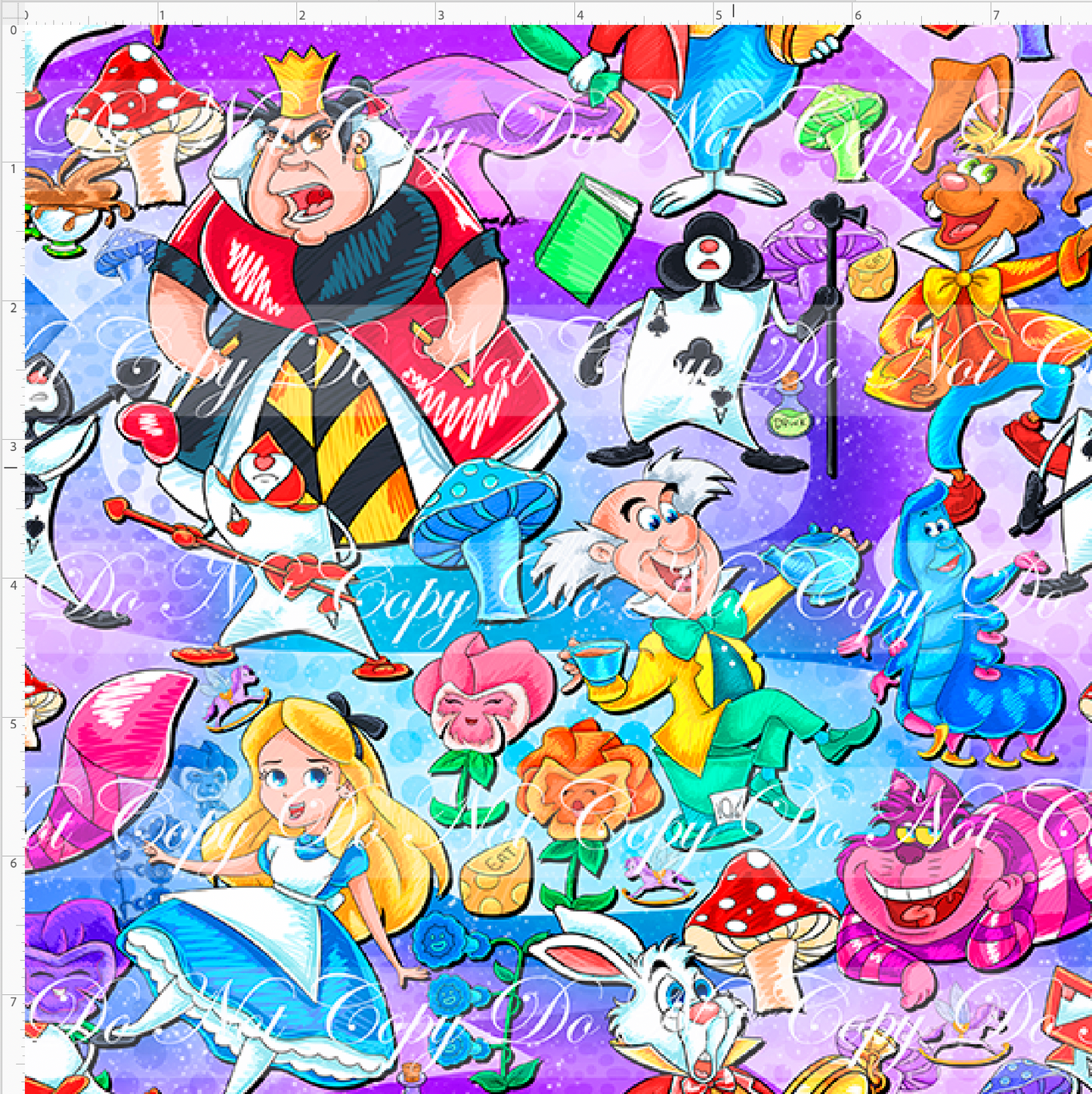 Journey into the Curious World - Main - Regular Scale - Purple