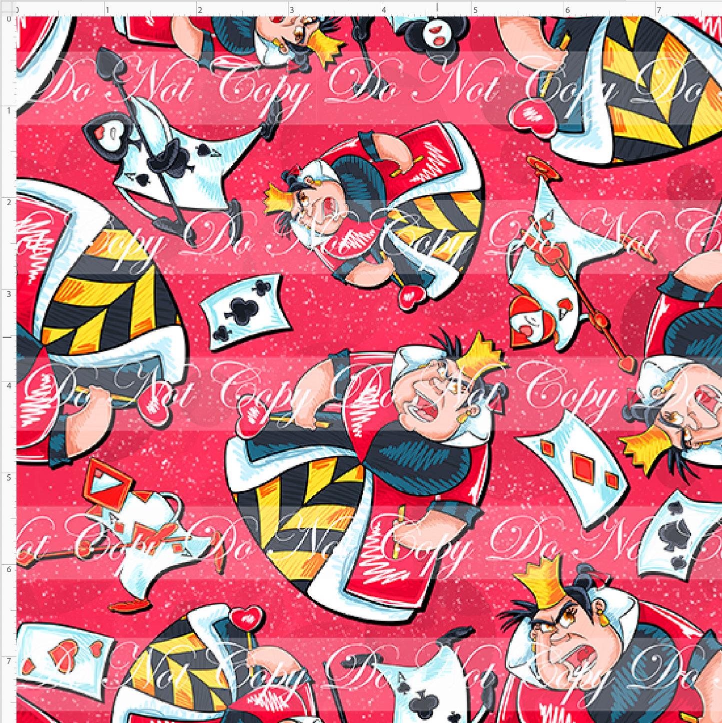 Journey into the Curious World - Queen of Hearts