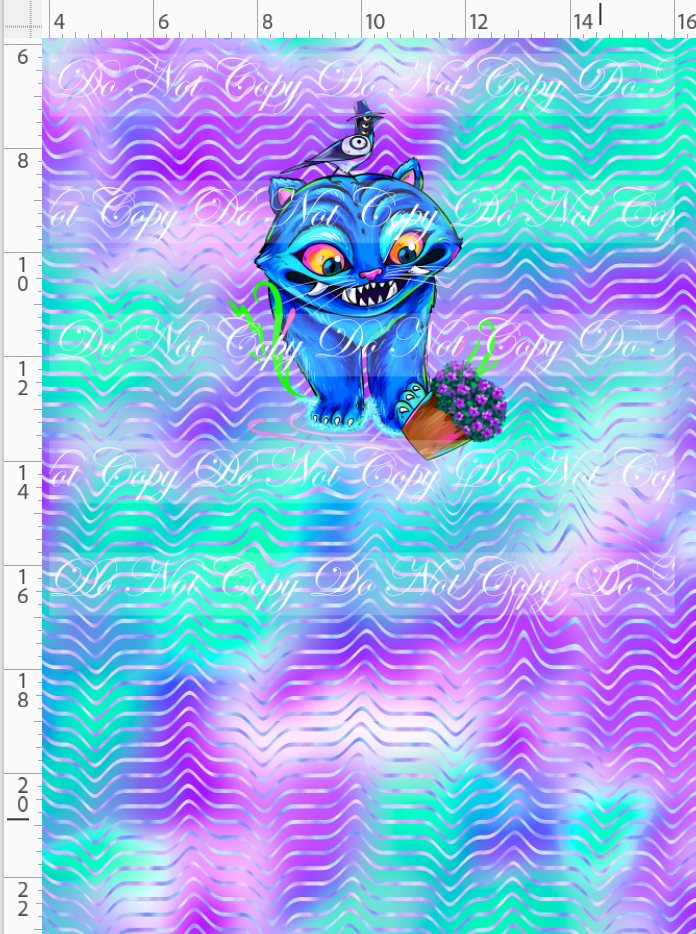 KPOP Huntrix - Panel - CHILD - Tiger - Purple Aqua