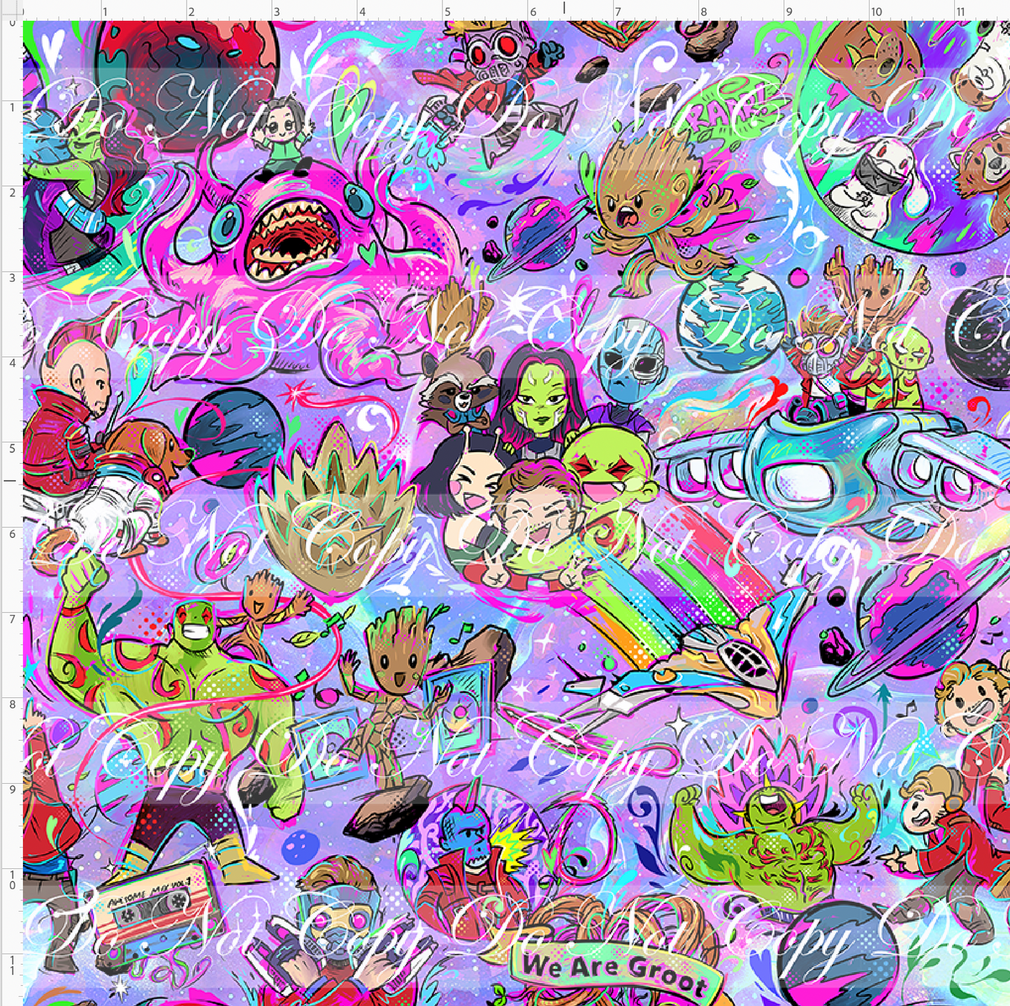 Kawaii Lord of the Galaxy - main - purple - REGULAR SCALE