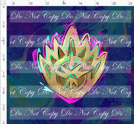 Kawaii Lord of the Galaxy - panel - navy - symbol - ADULT