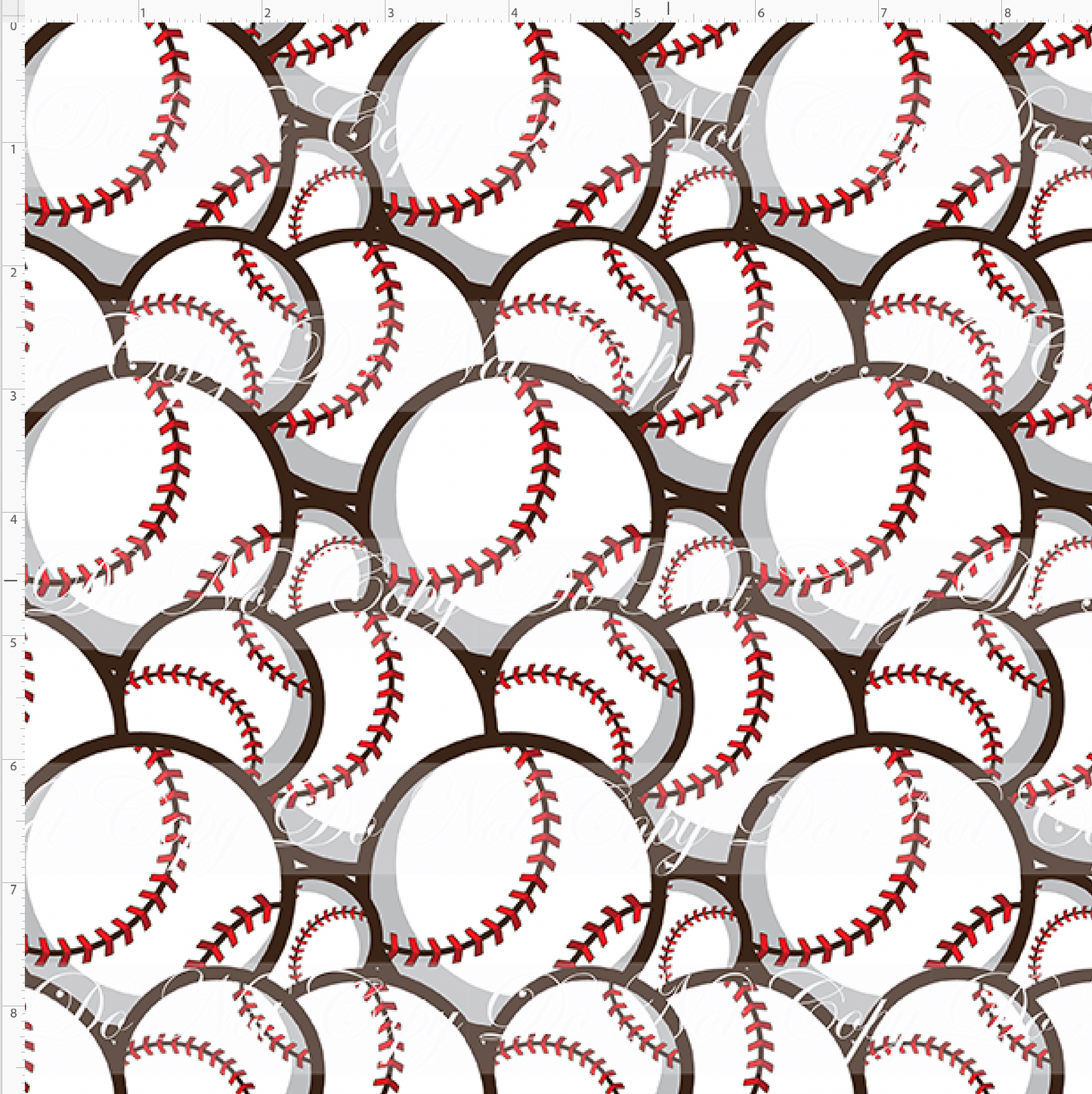 Legends Never Die - Stacked Baseballs