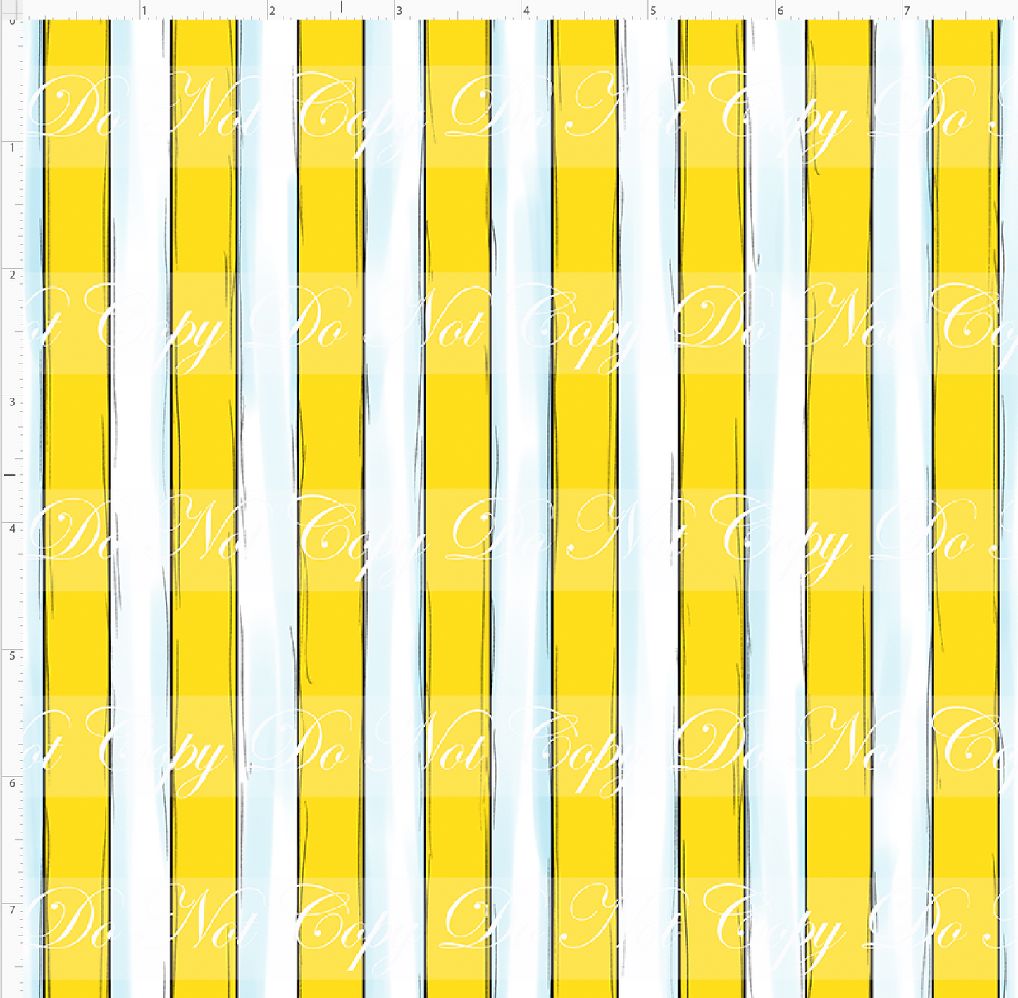 Lemon Drop Mouse - Stripe - yellow