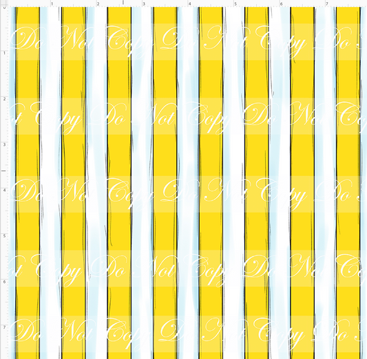 Lemon Drop Mouse - Stripe - yellow