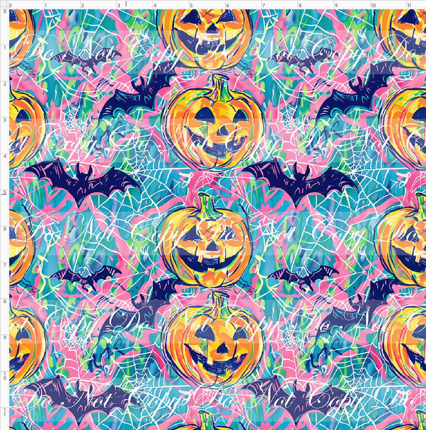 Lilly-Boo - Pumpkin and Bats