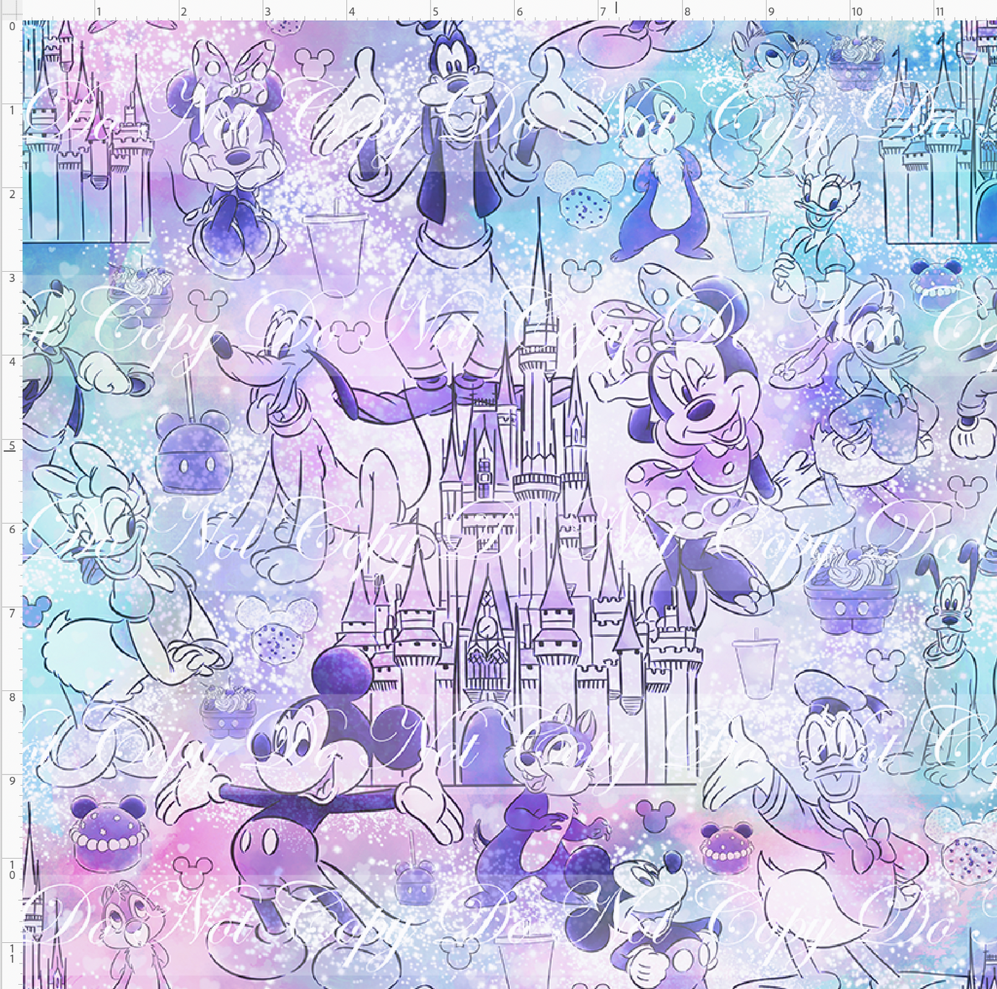 Magical Gang - Blueprint - REGULAR SCALE