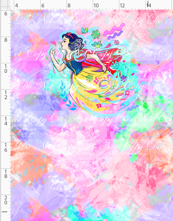 Magical Miles - panel - peach - apple princess no words - CHILD