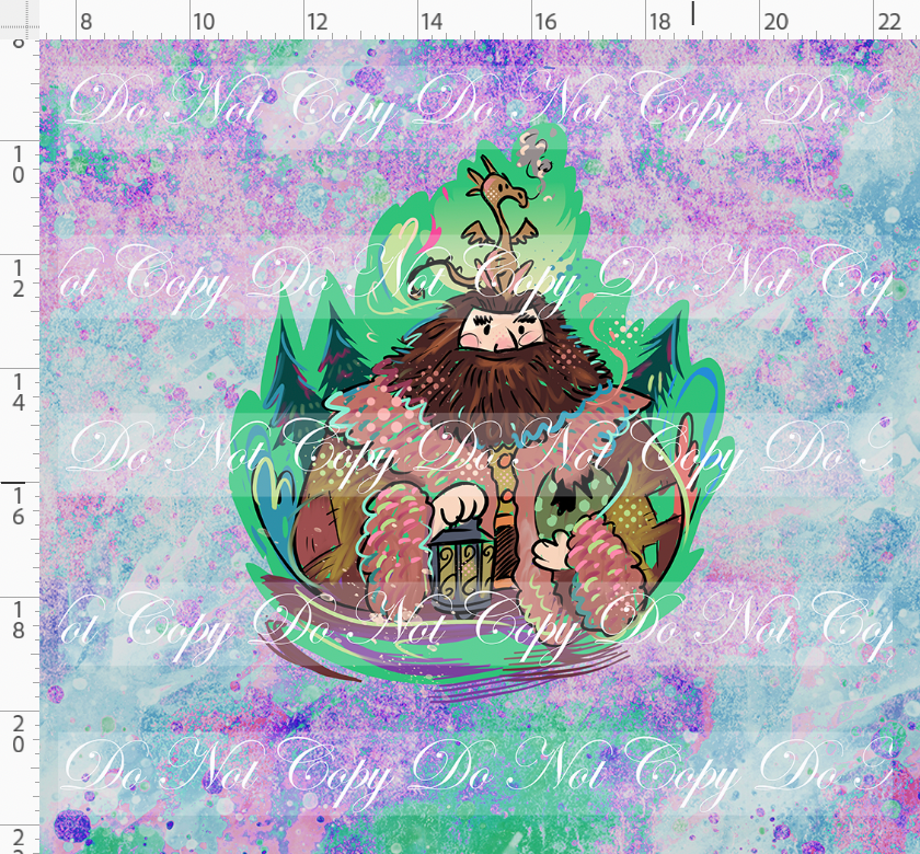 Magical Mischief-panel-hag-simple multicolor background-adult