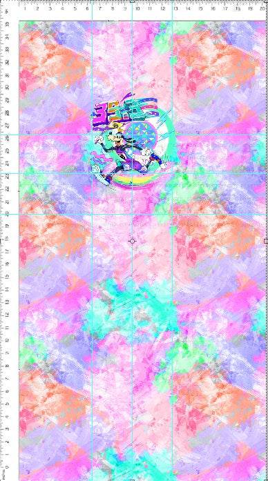 Magical Miles - panel - peach - goof - child