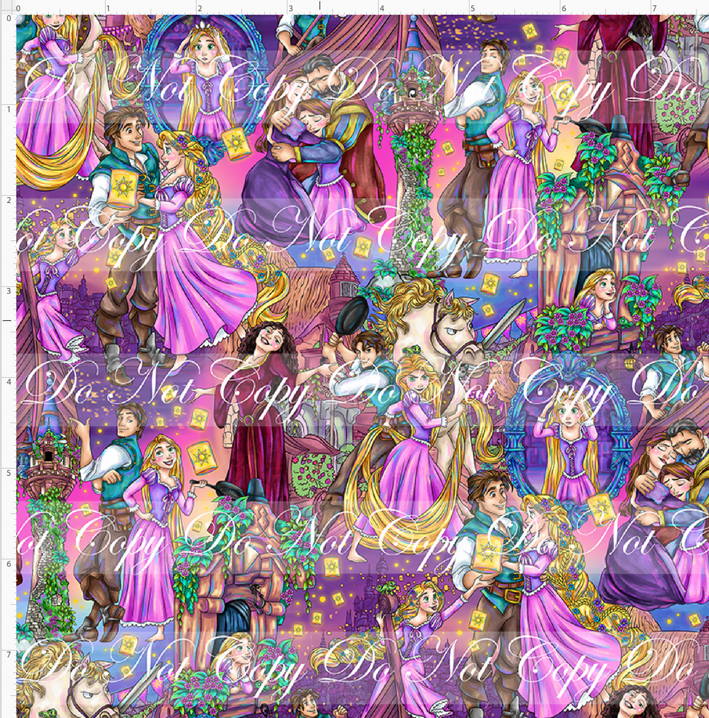 Maiden in the Tower - main - pink - SMALL SCALE