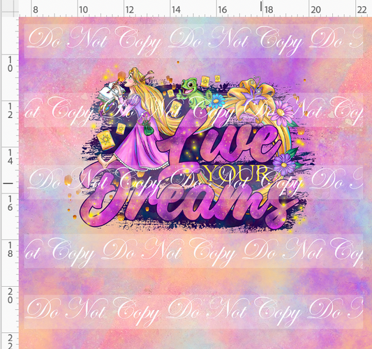 Maiden in the Tower - panel - live dreams - colorful - ADULT