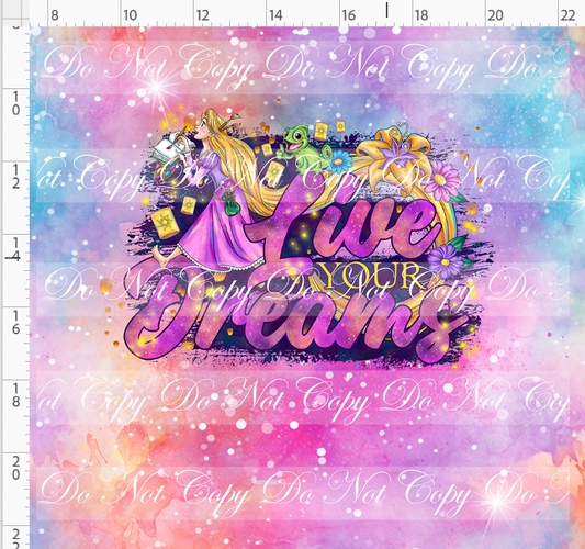 Maiden in the Tower - panel - live dreams - pink - ADULT