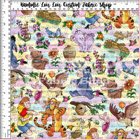 100 Acre Woods - Toss - Yellow