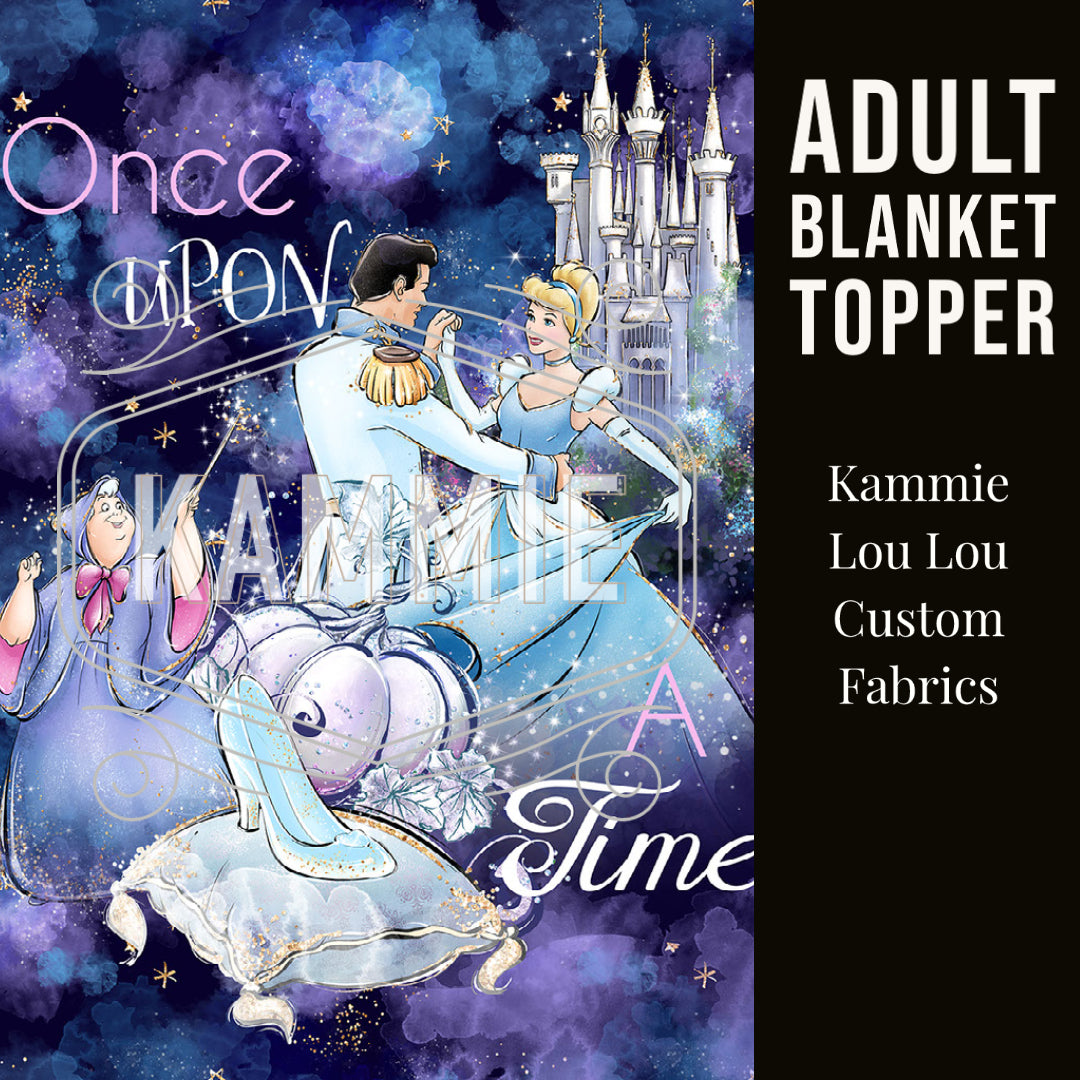 Midnight Hour - NIGHT - Full Size Blanket Panel 58W x 72H