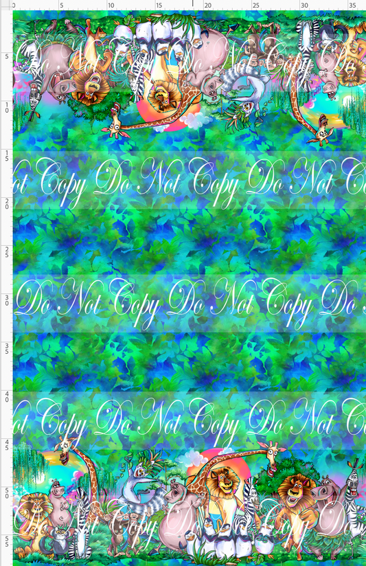 Move It Move It - Double Border - Green