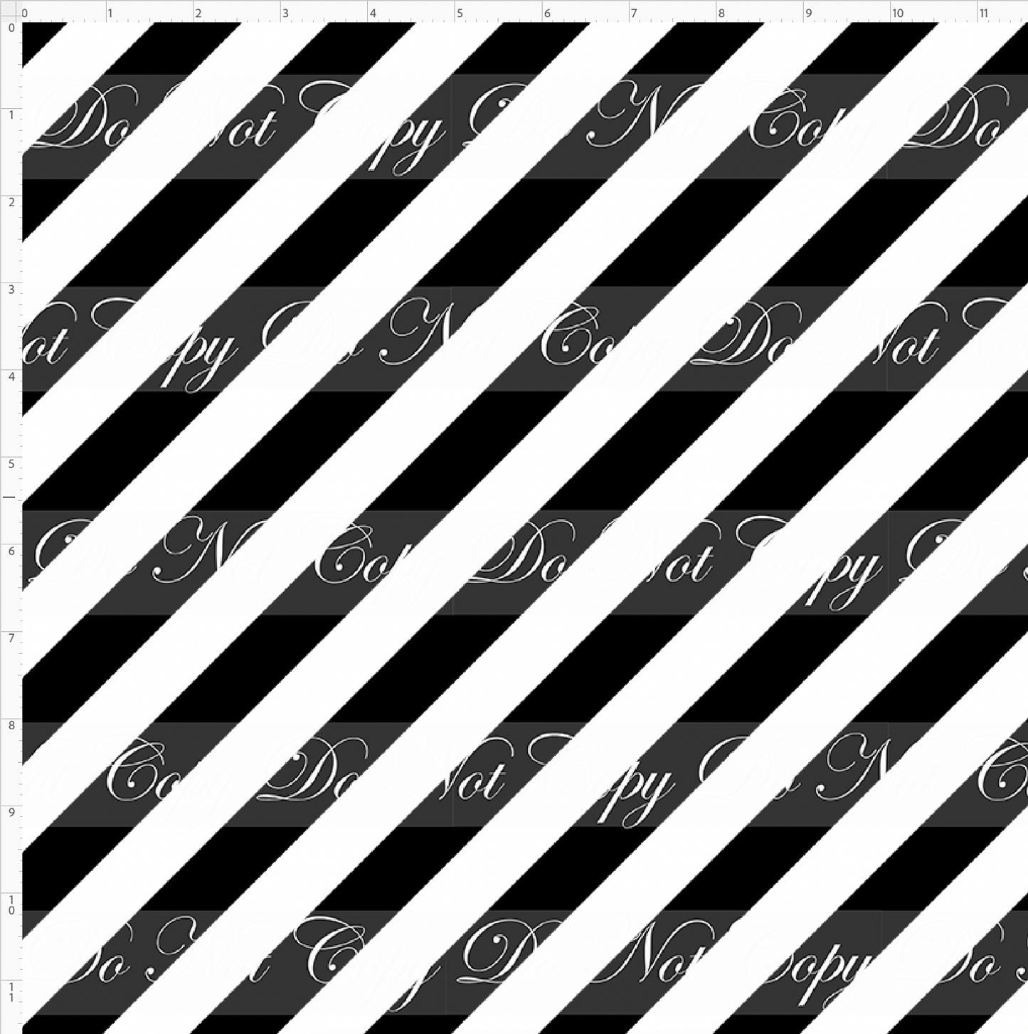 Mystical Wonderland - Bias Stripes