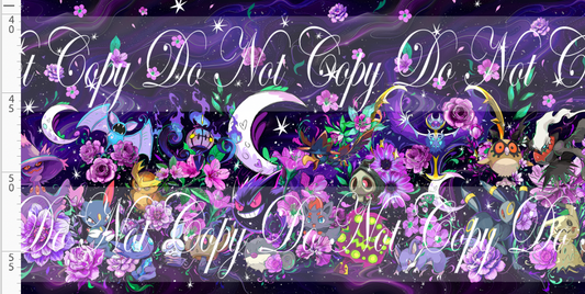 Nocturnal Cuties - double border