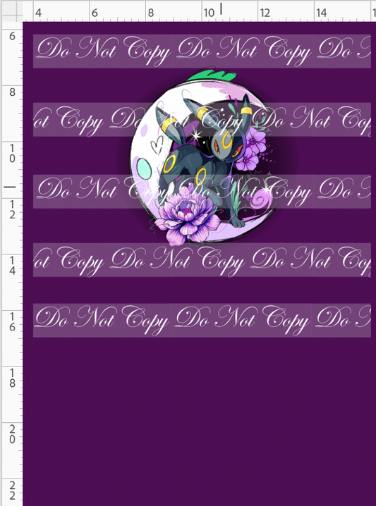 Nocturnal Cuties - panel - purple - Umbreon - CHILD