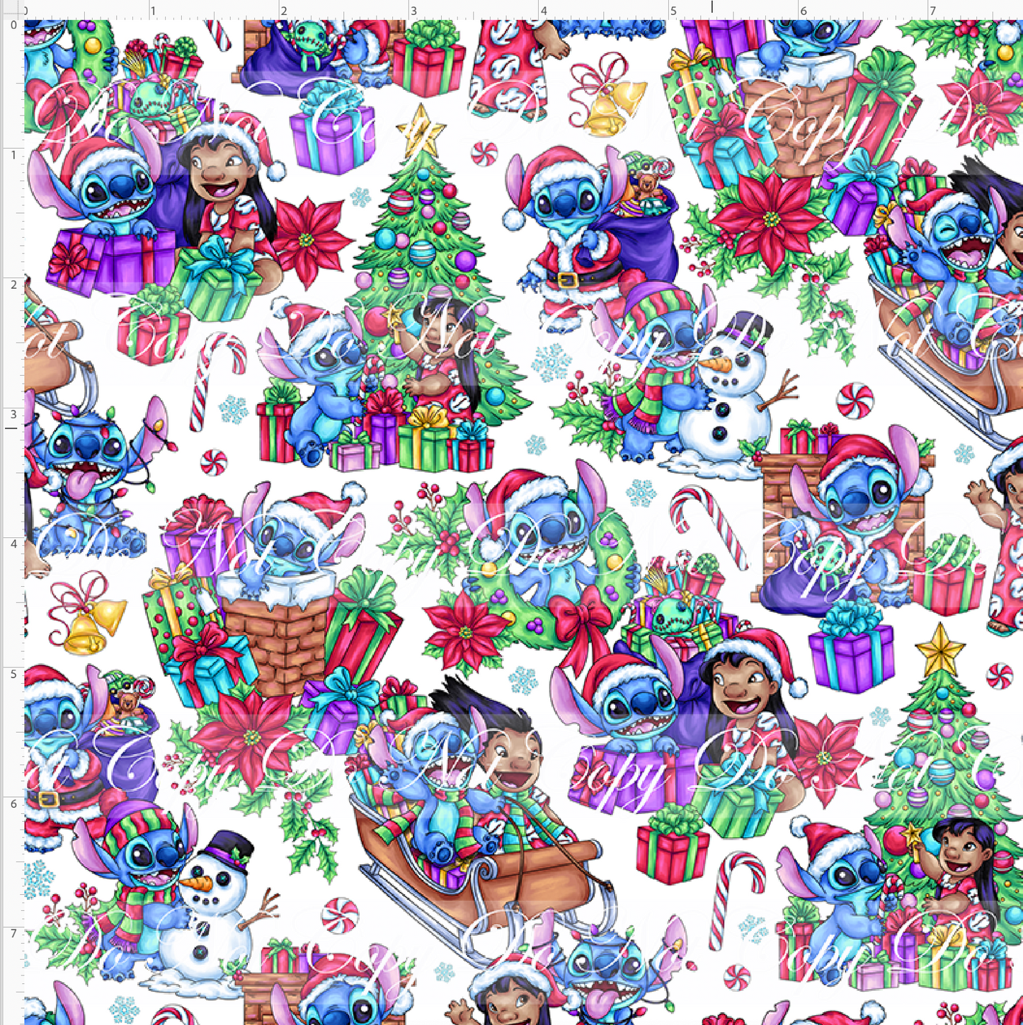 Ohana Holiday Magic - Main - Small Scale - White