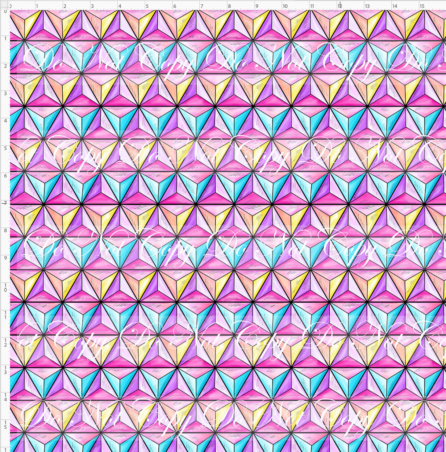 One little spark-triangles-colorful-large scale