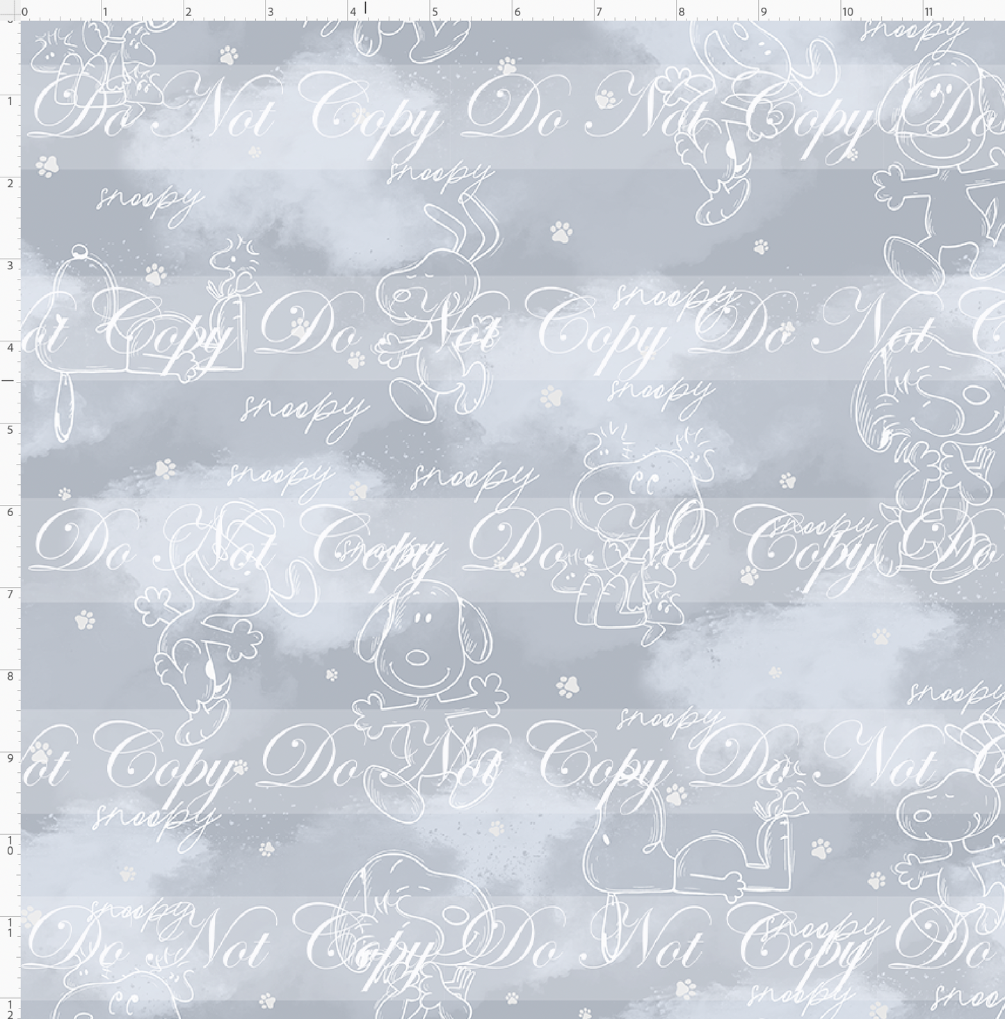 Peanut Pup-double border-background-grey