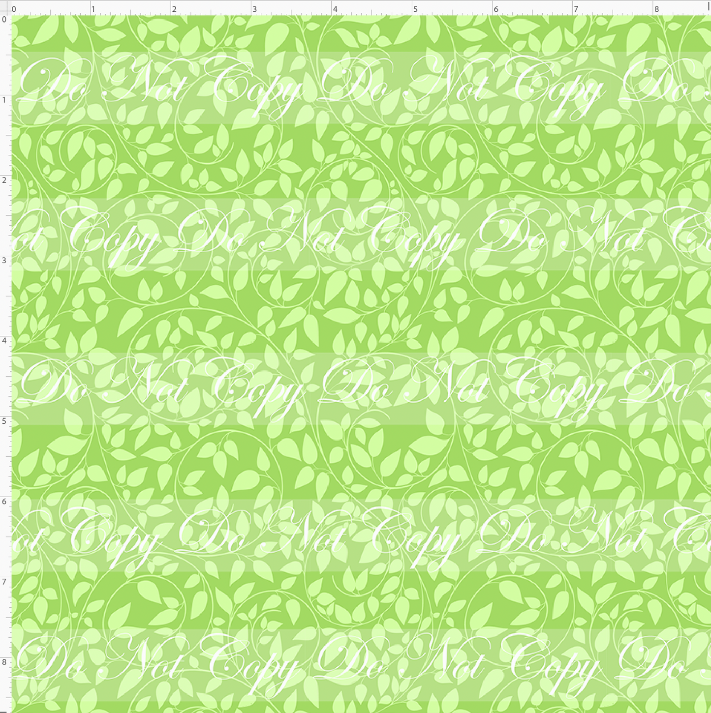 Pixie Dust Dreams - Background - Lime Leaves