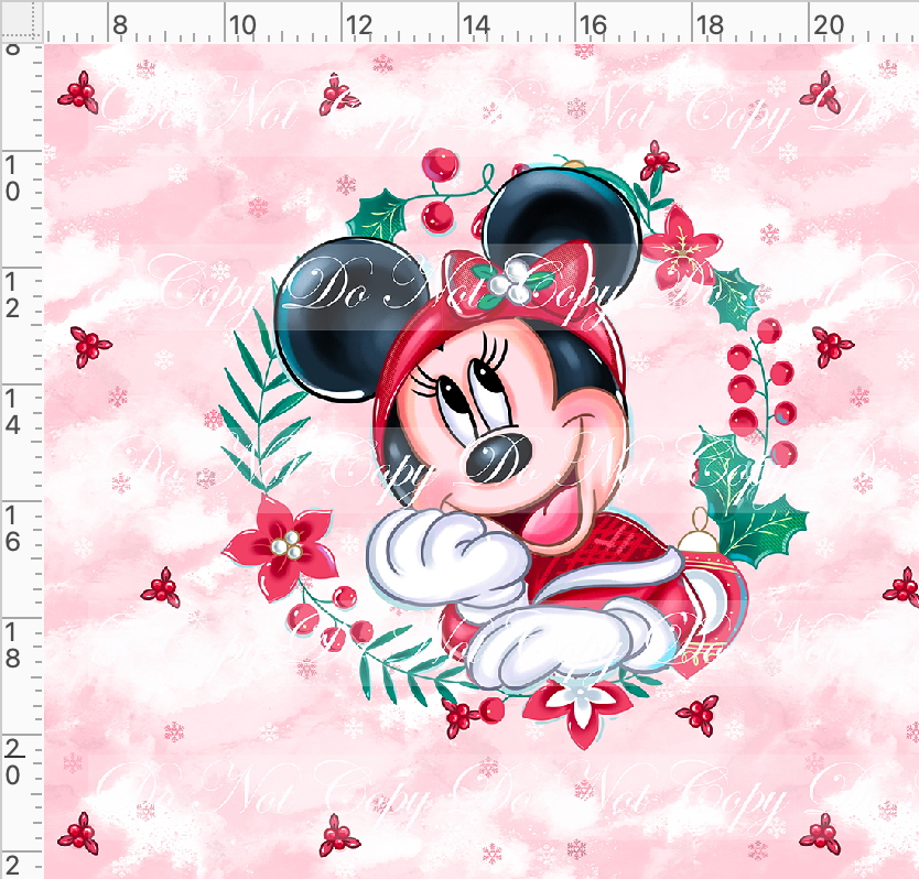 Poinsettia Mouse-panel-girl mouse-red-adult
