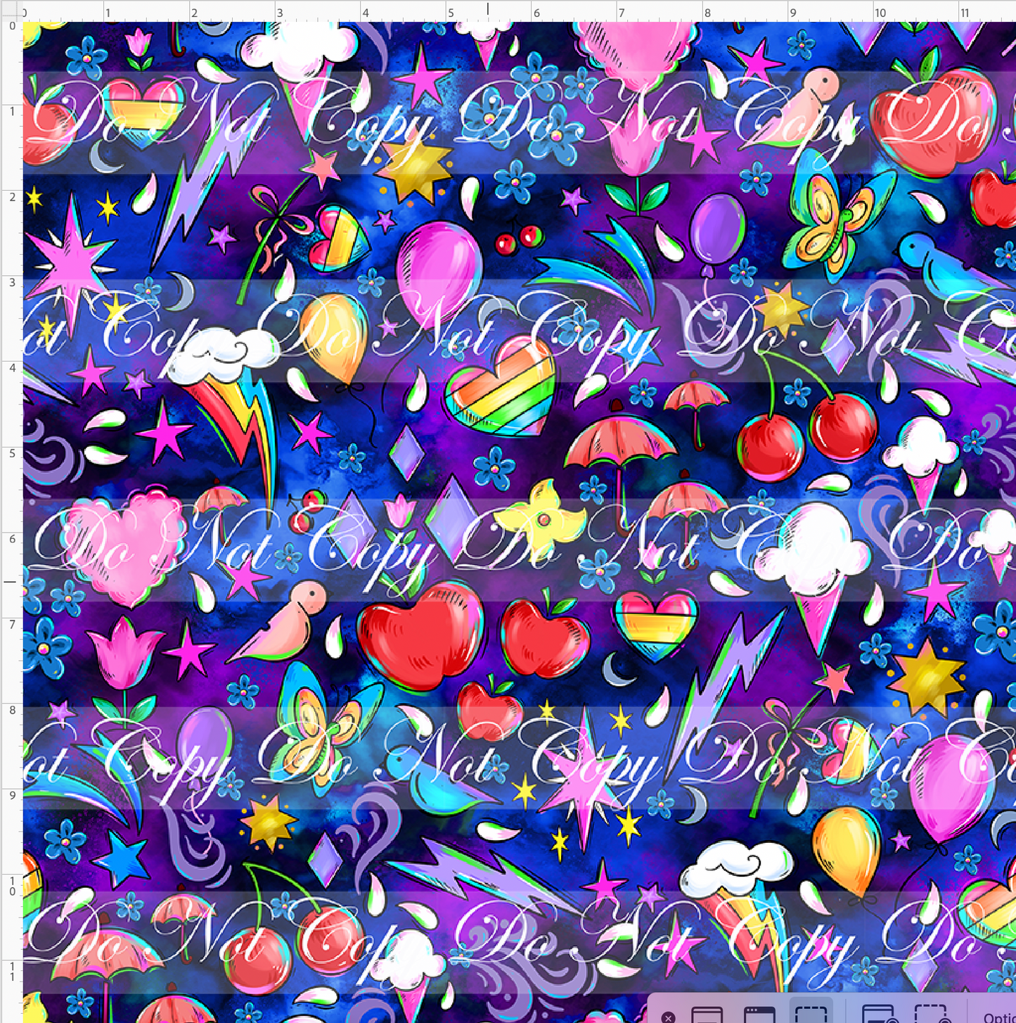 Pony Pals - Elements - Navy - Regular Scale