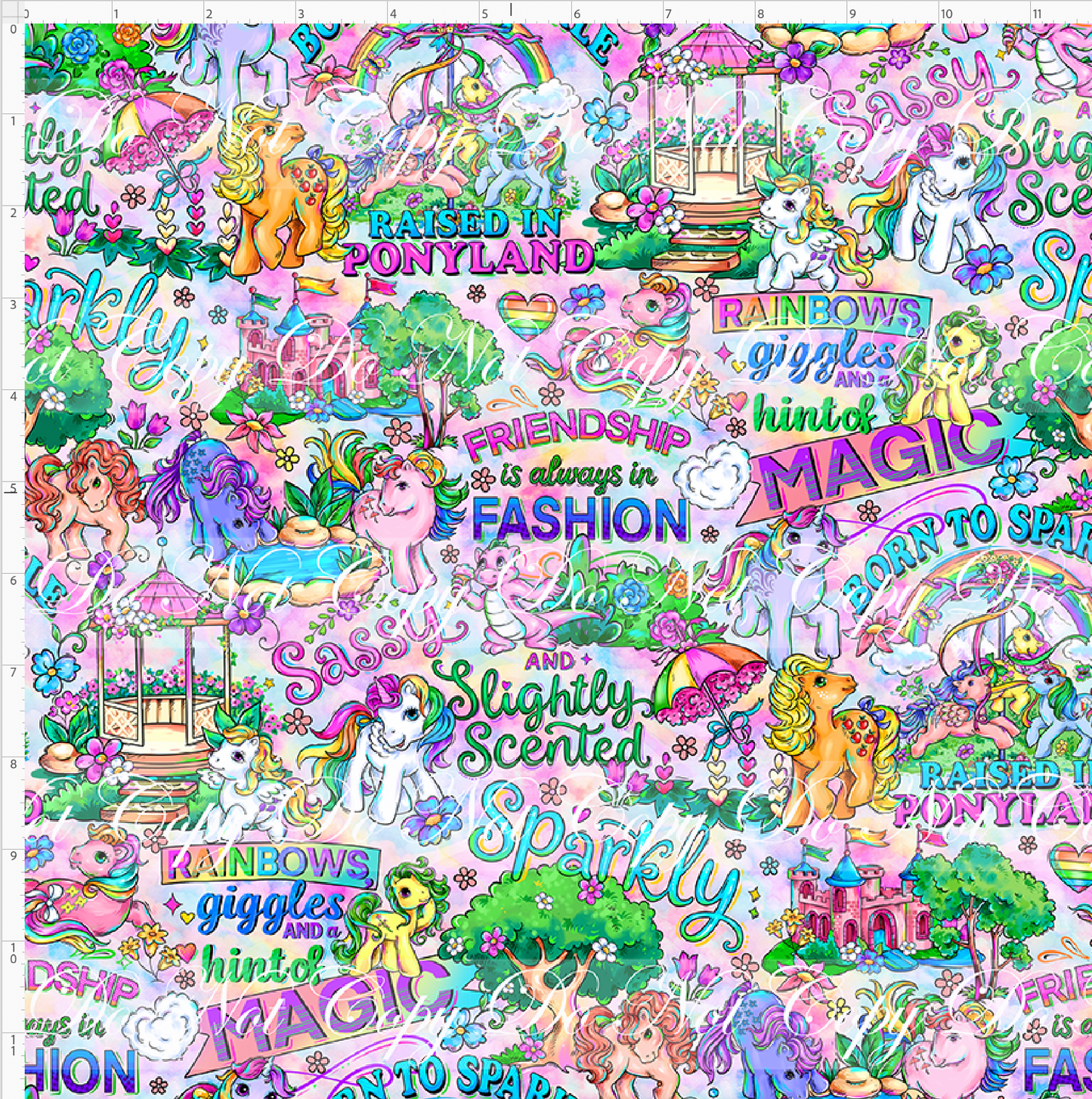 Pony Pals - Words - Rainbow