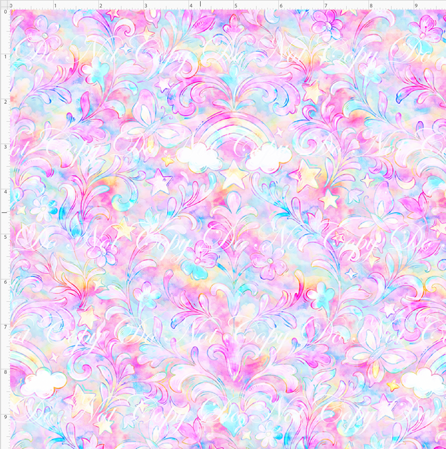 Pony Pals - background - Rainbow