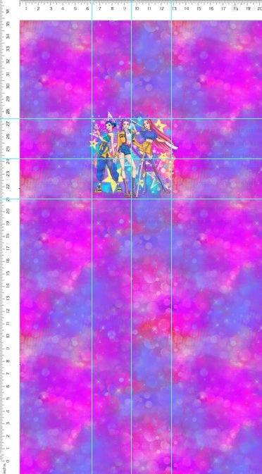 Pop Stars - GIRLS - Panel - CHILD - Pink