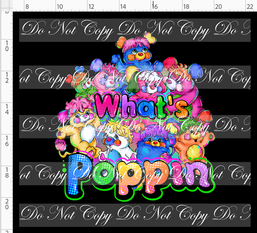 Poptastic! - Main - Panel - ADULT - Black