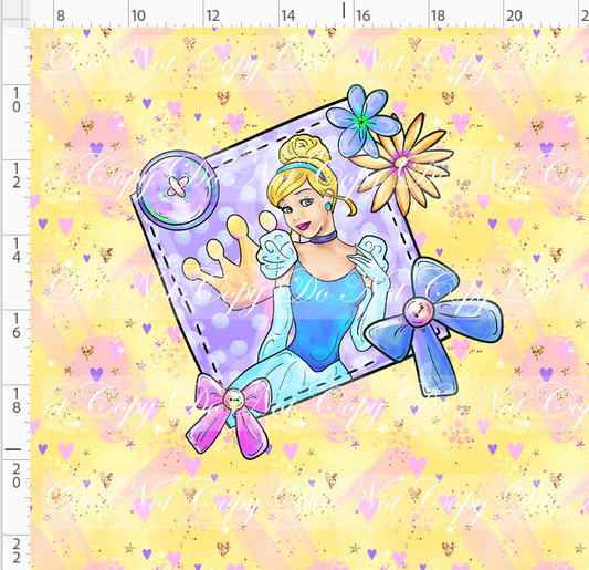 Princess Power - Panel - Cindy - Yellow - ADULT