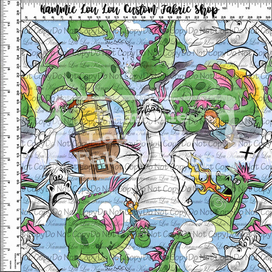 Dragon Friend - Regular Scale - BLUE