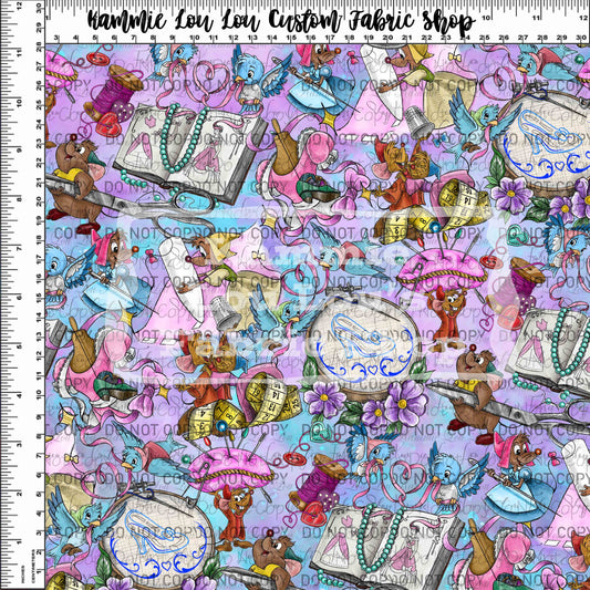 Tiny Talent - Main Design - Blue - Regular Scale