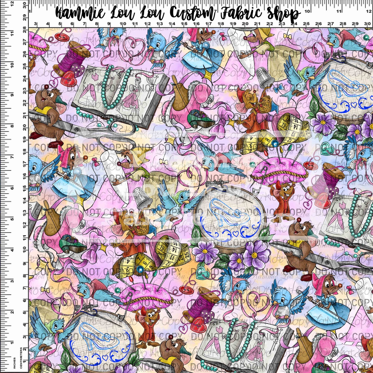 Tiny Talent - Main Design - Pastel Watercolor - Regular Scale