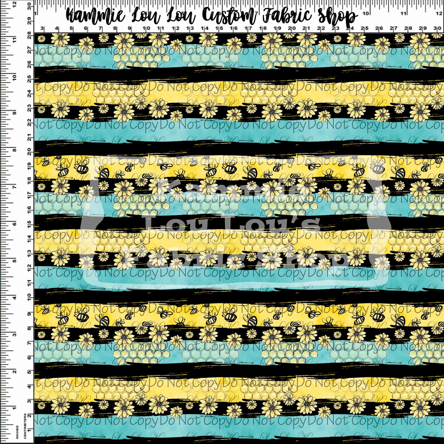Bee My Honey Bee - Bee stripes multi