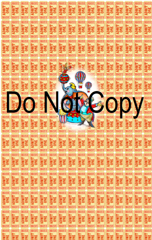 Under the Big Top - Tickets - Panel - Child