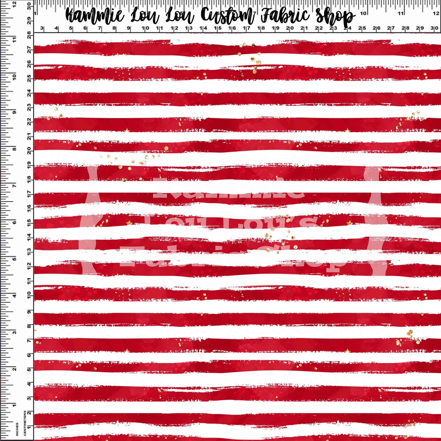 Patriotic Parade - Red Stripes