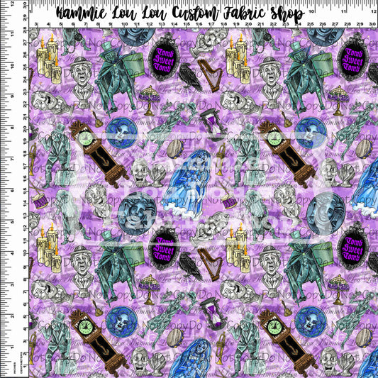 Grim Grinning Ghosts - Main Toss - Small Scale - PURPLE