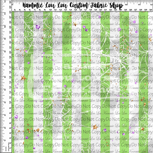 Spellbound Sisters - Lime Green Stripes