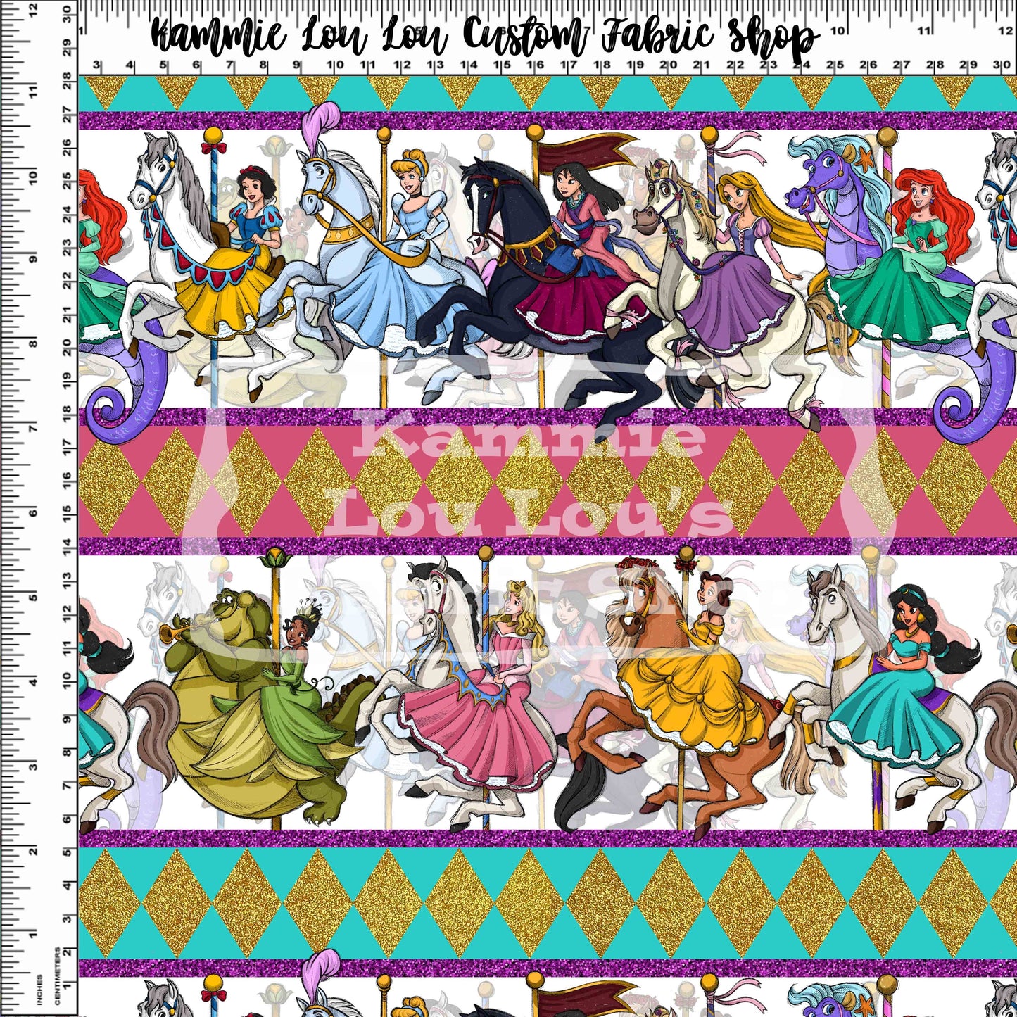 Carousel Dreams - Rows - Regular Scale