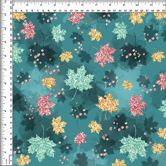 Autumn Friends - Green Leaves