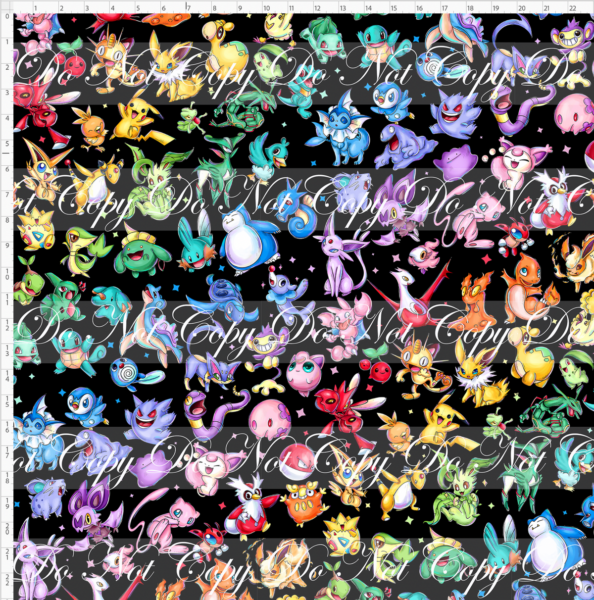 Rainbow Critters-main-black-large scale