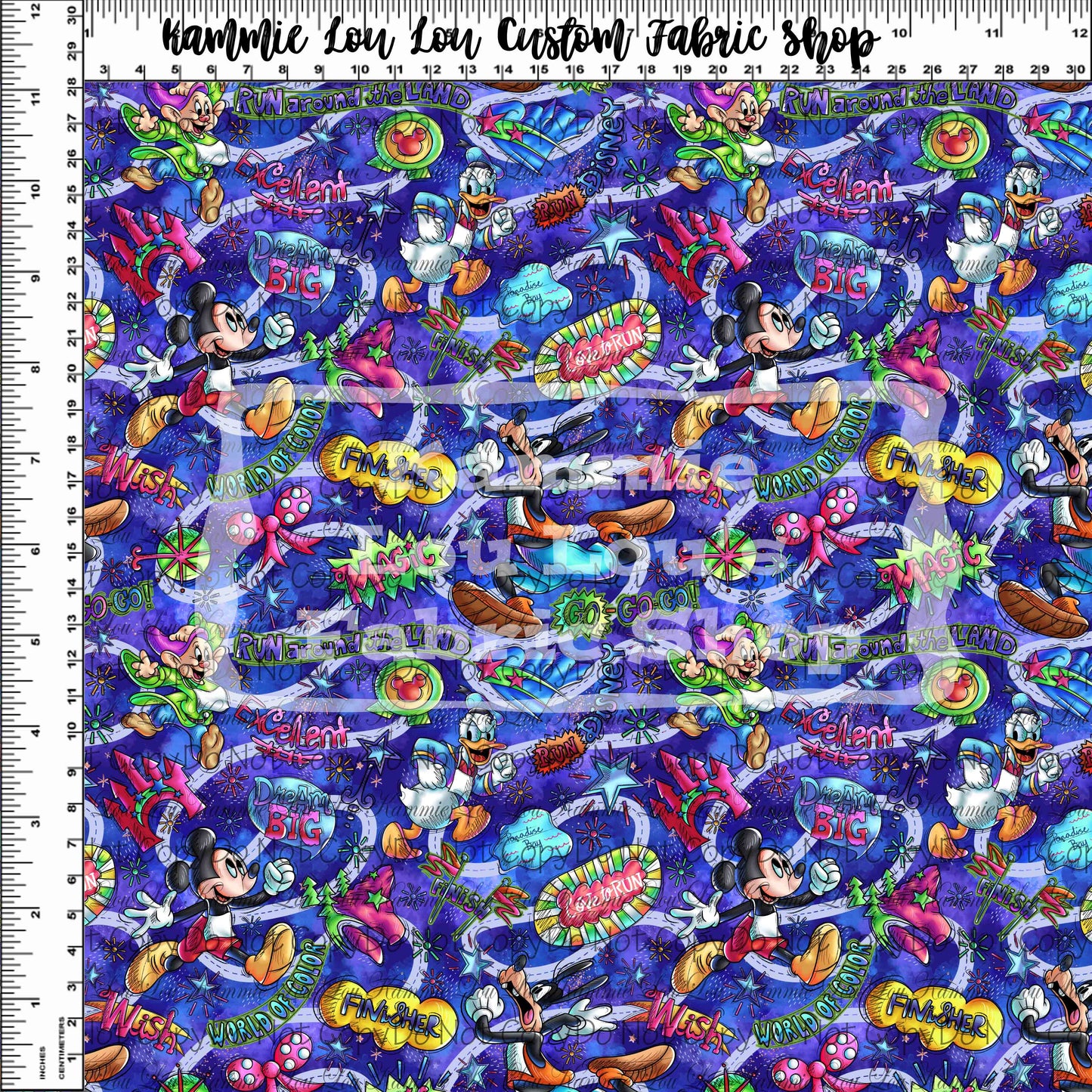 RunD - Run Around the Land - Main - Small Scale - BLUE